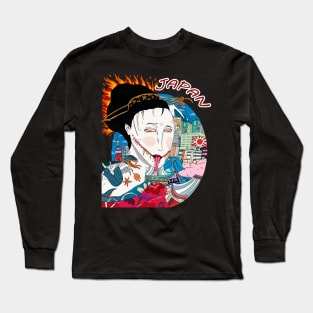 zombie geisha Long Sleeve T-Shirt